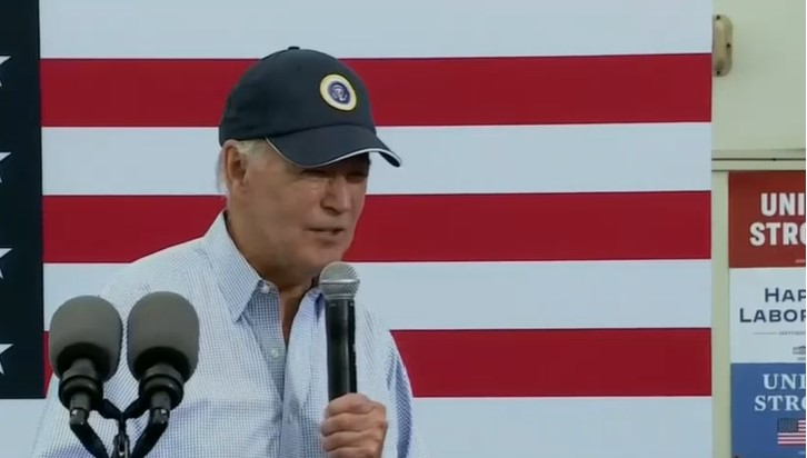 Biden speaks in Philadelphia on Labor Day