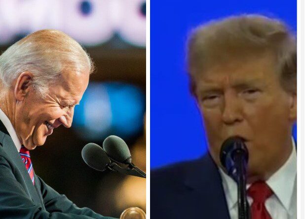 Trump and Biden in 2024