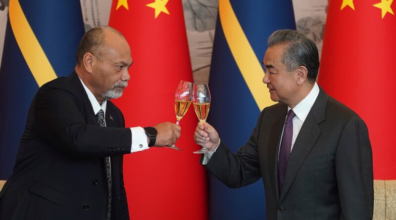 China sets sights on Taiwan’s three remaining tiny Pacific allies