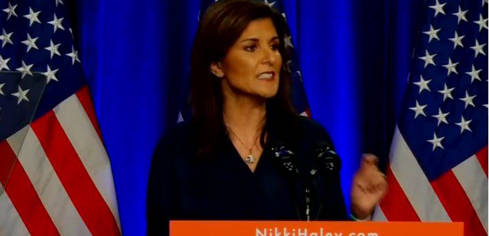 Nikki Haley tells Trump she's not dropping out.