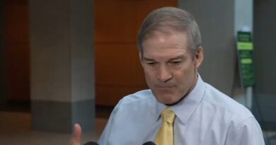 Jim Jordan talks about Biden impeachment with reporters.