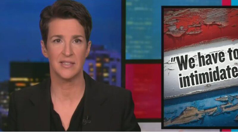 Rachel Maddow talks about the 2024 Democratic message