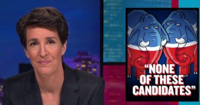 Rachel Maddow says the GOP is dissolving itself.