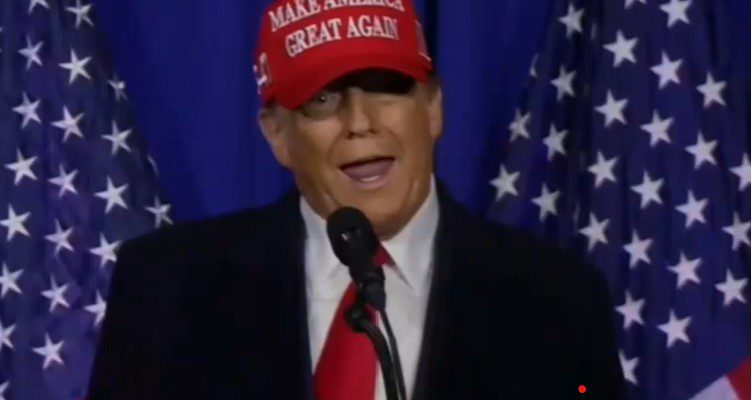 Trump rants about New York fraud fine during Michigan rally.