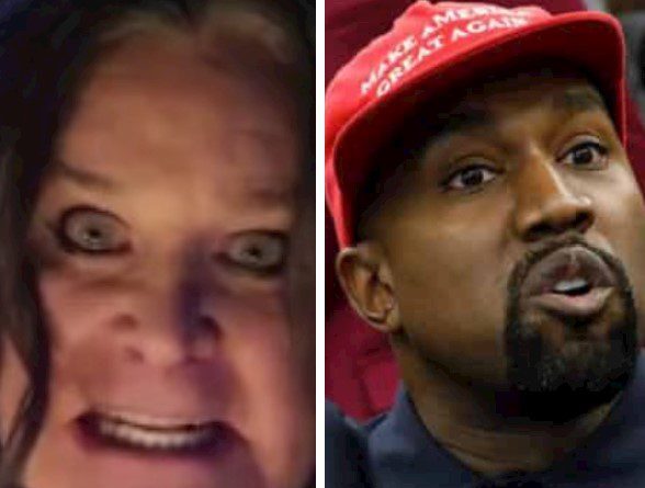 Ozzy Osbourne blasts Kanye West for stealing his music.