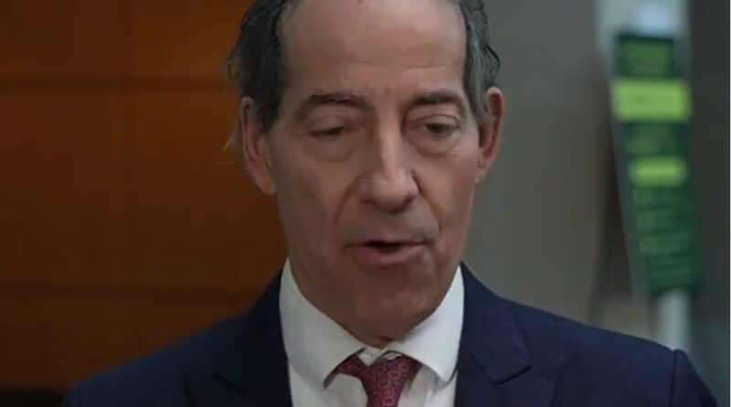 Jamie Raskin speaks to reporters about Biden impeachment.