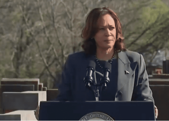 Vice President Harris speaks about Gaza in Selma, AL.