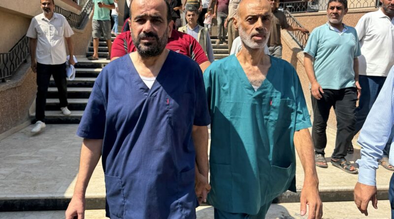 Head of Gaza’s al-Shifa Hospital released after months of detention