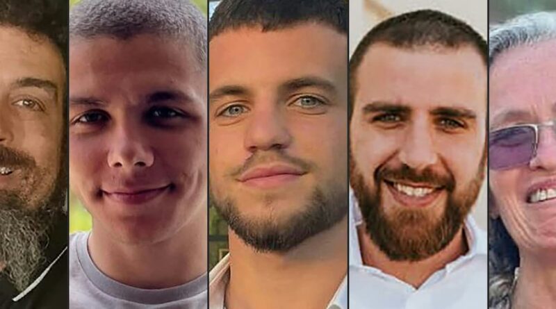 Israel recovers bodies of five hostages amid delay in latest talks on deal