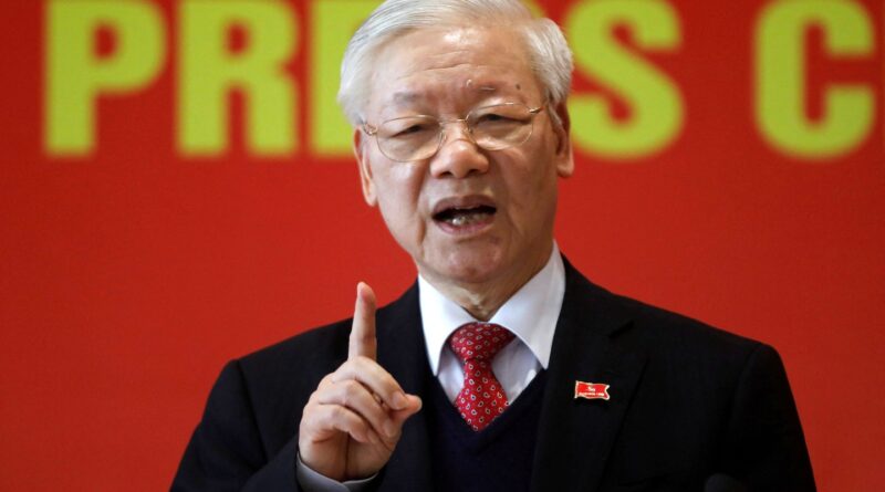 Citing poor health, Vietnam leader Nguyen Phu Trong steps back from duties