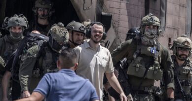 Freed Israeli hostage recalls joy of rescue, depression in captivity