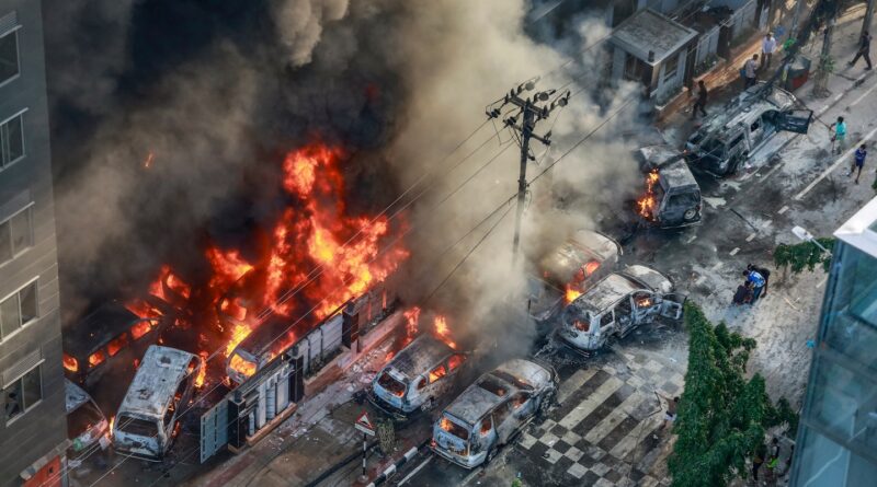 Dozens killed, internet disrupted in Bangladesh anti-government protests