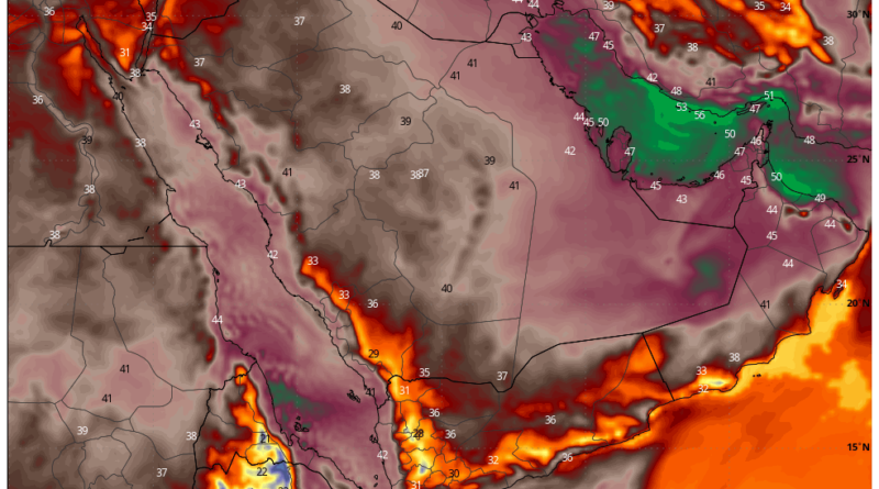 The Persian Gulf is enduring life-threatening heat indexes above 140 degrees