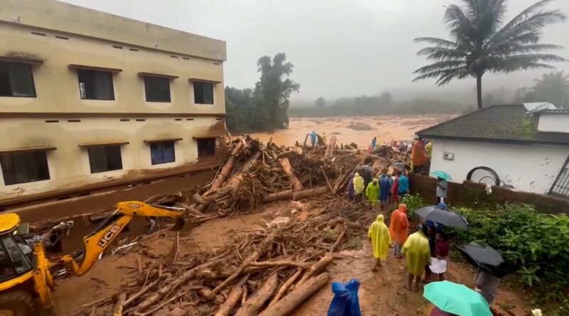 Landslides, heavy rains kill at least 56 in south India’s Kerala state