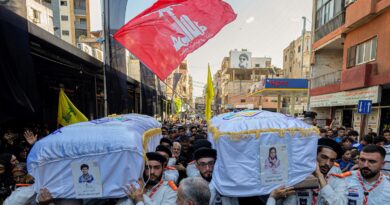 Lebanon mourns victims of Israeli strike that killed Hezbollah commander